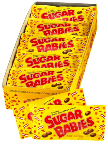 Sugar Babies Caramel Candy 24ct