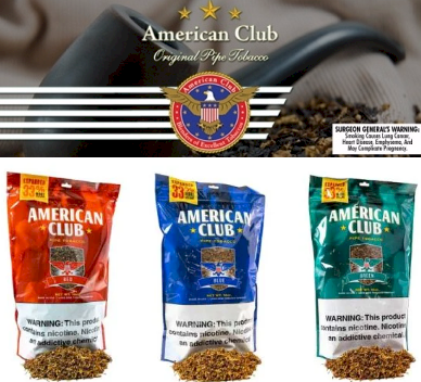 American Club Blue Pipe Tobacco