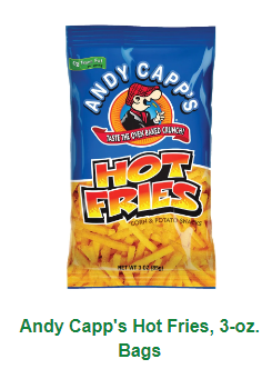Andy Capp's Hot Fries 3oz Large Bags