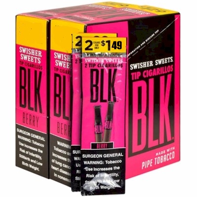 Swisher Sweets BLK Berry Cigarillos 60ct