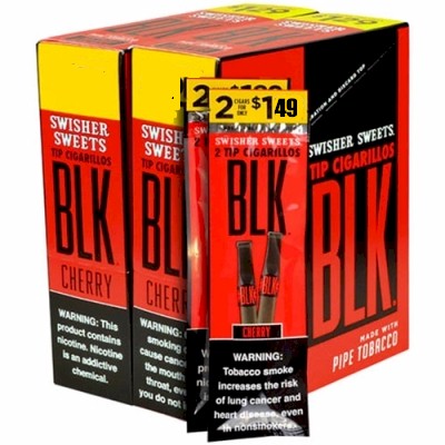 Swisher Sweets BLK Cherry Cigarillos 60ct