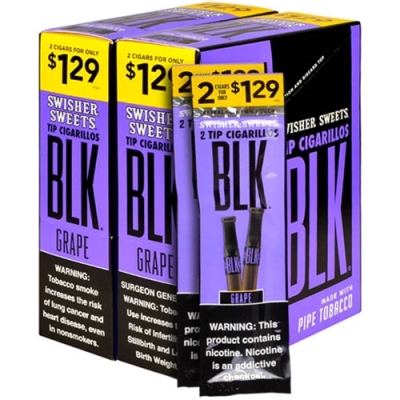 Swisher Sweets BLK Grape Cigarillos 60ct