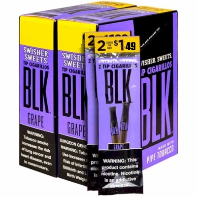 Swisher Sweets BLK Grape Cigarillos 60ct