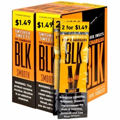 Swisher Sweets BLK Cherry Cigarillos 60ct