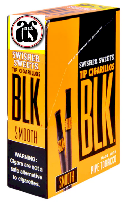 Swisher Sweets BLK Smooth Cigarillos 60ct