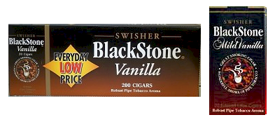 Blackstone Vanilla Filtered Cigars 10/20's