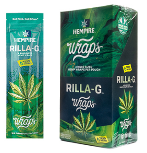 Hempire Rilla G Hemp Wraps 15/4's 60ct