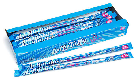 Laffy Taffy Blue Raspberry Rope Candy Taffy 24ct