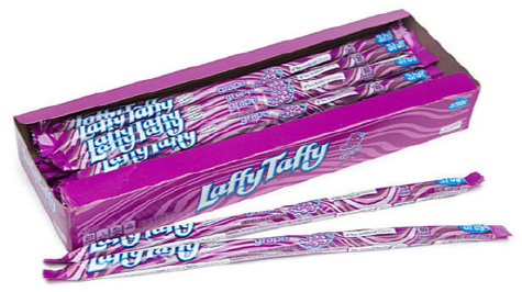 Laffy Taffy Grape Rope Candy Taffy 24ct