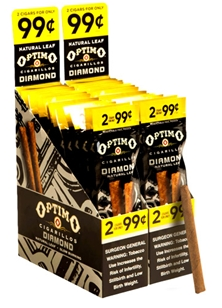 Optimo Diamond Cigarillos Cigars 15/2's - 60 cigars