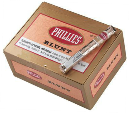 Phillie Blunt Original Cigars pack 10/5's - 50 cigars