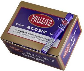 Phillie Blunt Grape Cigars pack 10/5's - 50 cigars
