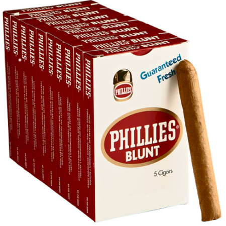 Phillie Blunt Original Cigars pack 10/5's - 50 cigars