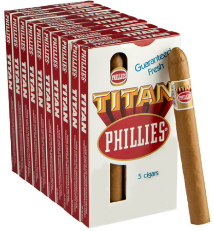 Phillies Titan Cigars pak 10/5's