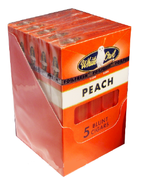 White Owl Peach Blunt Cigars