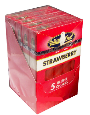 White Owl Strawberry Blunt Cigars