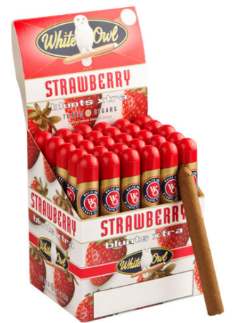 White Owl Strawberry Xtra Blunt Cigars 30ct