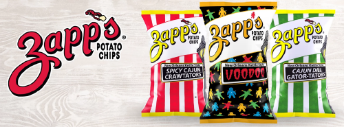 Zapp's Voodoo Original Potato Chips New Orleans Style 2.625oz bags 