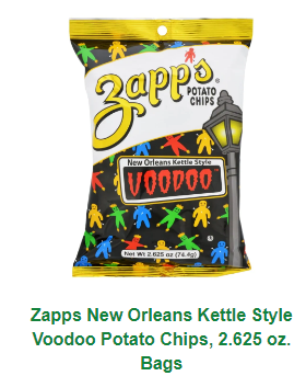 Zapp's Voodoo Original Potato Chips 2.65oz