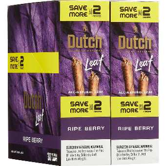 Dutch Masters Leaf Ripe Berry Cigars 60ct