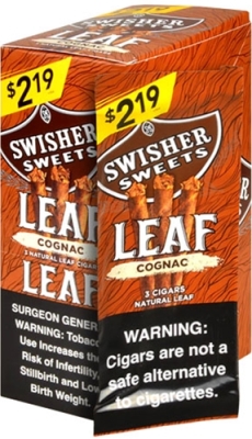 Swisher Sweets Leaf Cognac Cigars 60ct