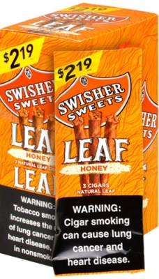 Swisher Sweets Leaf Honey Cigars 60ct