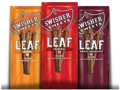 Swisher Sweets Leaf Peach Brandy Cigars