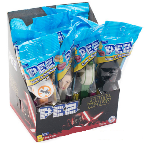 Star Wars Pez Dispensers 12ct