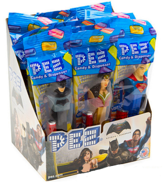 Superman Pez Dispensers 12ct