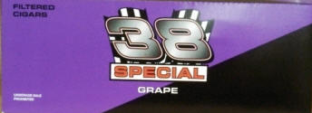 38 Special Grape Little Cigars 10/20's - 200 cigars