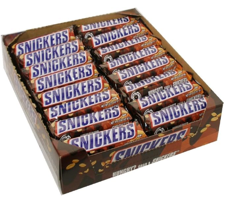 Snickers Candy Bar 48ct