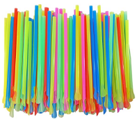 Alberts Neon Laser Straws 240ct