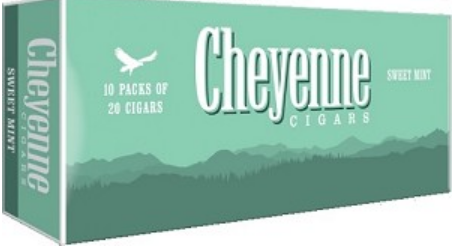 Cheyenne Sweet Mint Little Cigar carton 200 cigars