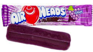 Airheads Taffy Grape Candy Taffy 36ct