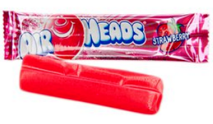 Airheads Taffy Strawberry Candy Taffy 36ct