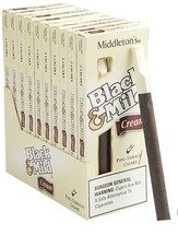 Black & Mild Cream Cigars 10/5's Packs
