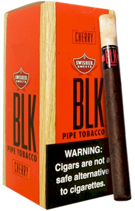 Swisher Sweets BLK Plastic Tip Cherry Cigarillos 20ct