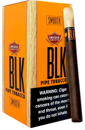 Swisher Sweets BLK Plastic Tip Smooth Cigarillos 60ct