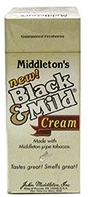 Black & Mild Cream Cigars 10/5's Packs Uprights