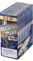 Black & Mild Royale Cigars 10/5's Packs