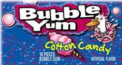 Bubble Yum Bubble Gum 18ct Cotton Candy