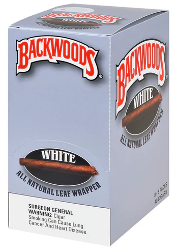 Backwoods White Cigars pack 5/8's 40 cigars