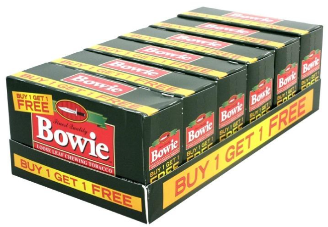 Bowie Chewing Tobacco 12ct