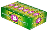 Bubblicious Sour Apple Bubble Gum 18ct