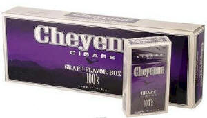 Cheyenne Grape Filtered Cigar carton 200 cigars