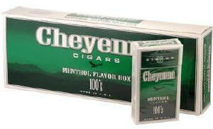 Cheyenne Menthol Filtered Cigars 10/20's