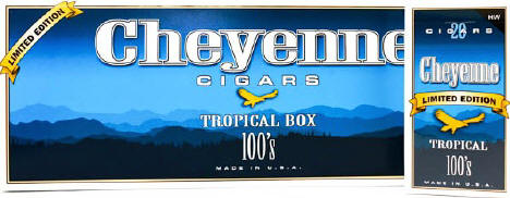 Cheyenne Tropical Filtered Cigars 10/20's