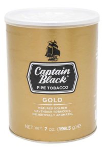 Captain Black Gold Pipe Tobacco 7oz Can