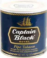 Captain Black Royal Blue Pipe Tobacco 12oz can