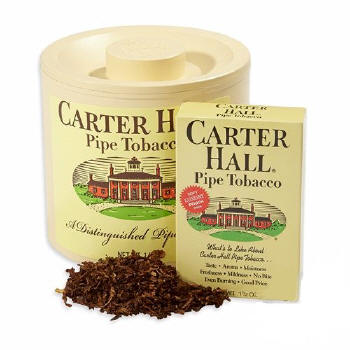 Carter Hall Pipe Tobacco 14oz cans & 1.5oz pouches